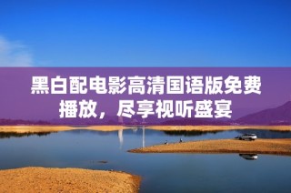 黑白配电影高清国语版免费播放，尽享视听盛宴