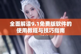 全面解读9.1免费版软件的使用教程与技巧指南