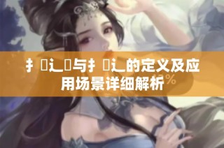 扌喿辶畑与扌喿辶的定义及应用场景详细解析