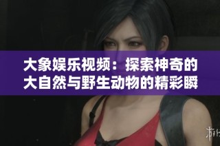 大象娱乐视频：探索神奇的大自然与野生动物的精彩瞬间