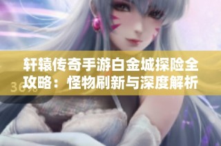 轩辕传奇手游白金城探险全攻略：怪物刷新与深度解析技巧分析