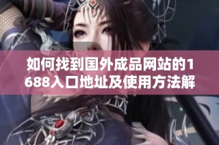 如何找到国外成品网站的1688入口地址及使用方法解析