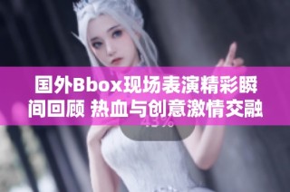国外Bbox现场表演精彩瞬间回顾 热血与创意激情交融