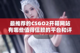 最推荐的CSGO2开箱网站有哪些值得信赖的平台和评价分析