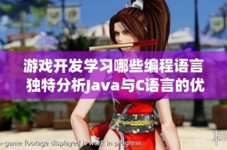 游戏开发学习哪些编程语言 独特分析Java与C语言的优势与应用