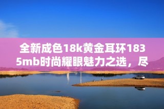 全新成色18k黄金耳环1835mb时尚耀眼魅力之选，尽显优雅气质
