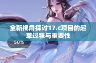 全新视角探讨17.c项目的起草过程与重要性