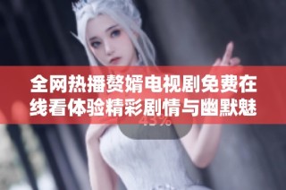 全网热播赘婿电视剧免费在线看体验精彩剧情与幽默魅力