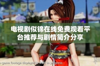 电视剧似锦在线免费观看平台推荐与剧情简介分享