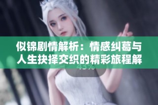 似锦剧情解析：情感纠葛与人生抉择交织的精彩旅程解读