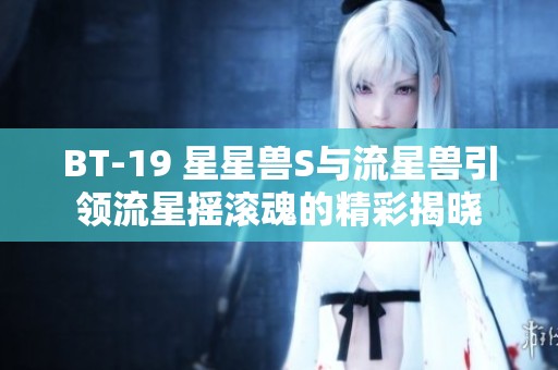 BT-19 星星兽S与流星兽引领流星摇滚魂的精彩揭晓