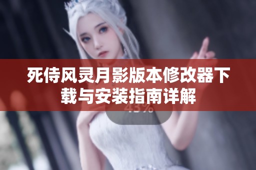 死侍风灵月影版本修改器下载与安装指南详解