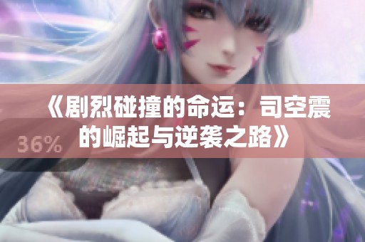 《剧烈碰撞的命运：司空震的崛起与逆袭之路》