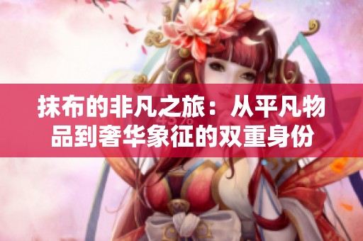 抹布的非凡之旅：从平凡物品到奢华象征的双重身份