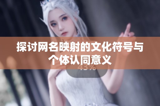 探讨网名映射的文化符号与个体认同意义