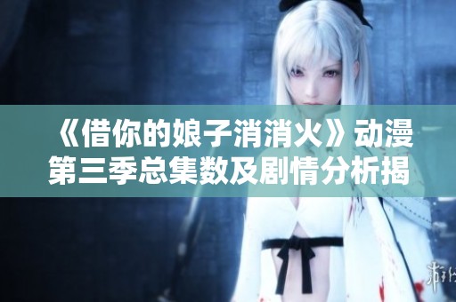 《借你的娘子消消火》动漫第三季总集数及剧情分析揭秘