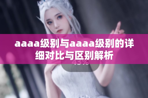 aaaa级别与aaaa级别的详细对比与区别解析