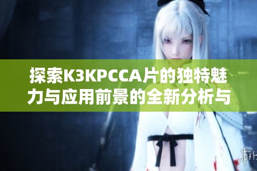 探索K3KPCCA片的独特魅力与应用前景的全新分析与解读