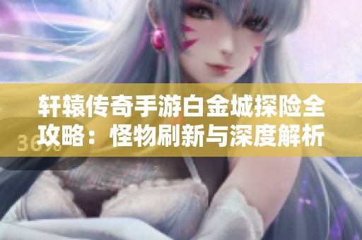 轩辕传奇手游白金城探险全攻略：怪物刷新与深度解析技巧分析