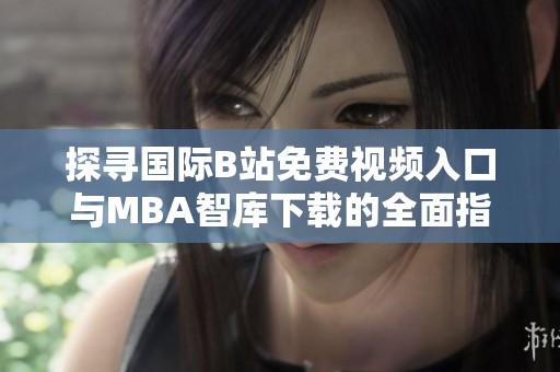 探寻国际B站免费视频入口与MBA智库下载的全面指南与资源分享