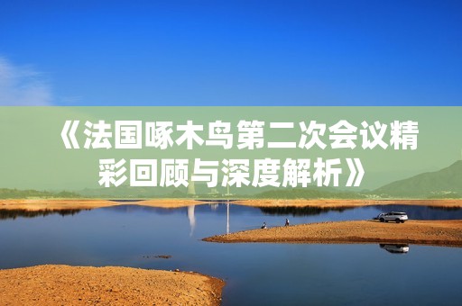 《法国啄木鸟第二次会议精彩回顾与深度解析》
