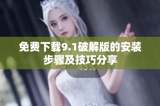 免费下载9.1破解版的安装步骤及技巧分享
