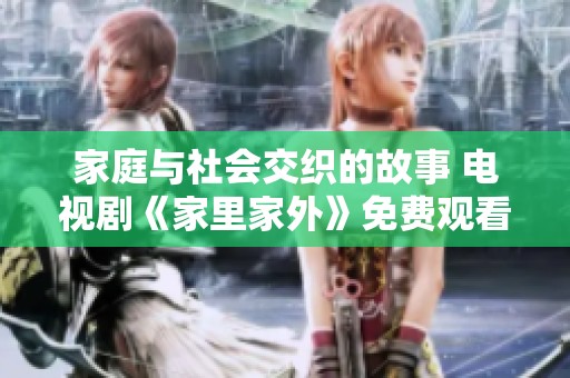 家庭与社会交织的故事 电视剧《家里家外》免费观看指南