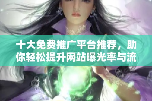 十大免费推广平台推荐，助你轻松提升网站曝光率与流量