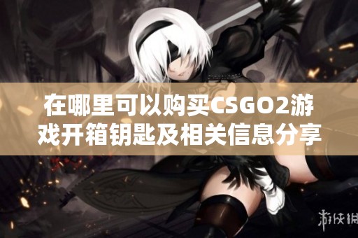 在哪里可以购买CSGO2游戏开箱钥匙及相关信息分享