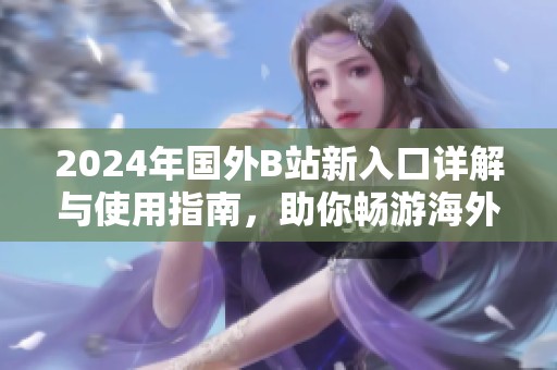 2024年国外B站新入口详解与使用指南，助你畅游海外视频平台