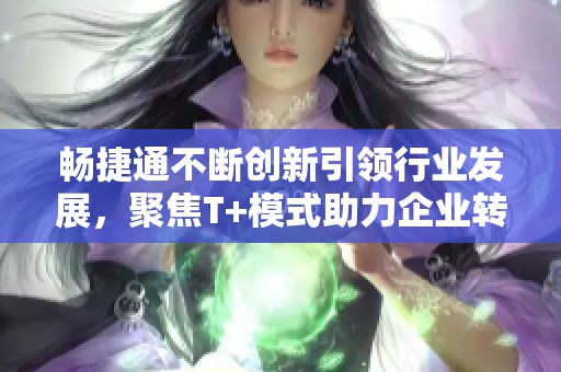 畅捷通不断创新引领行业发展，聚焦T+模式助力企业转型升级